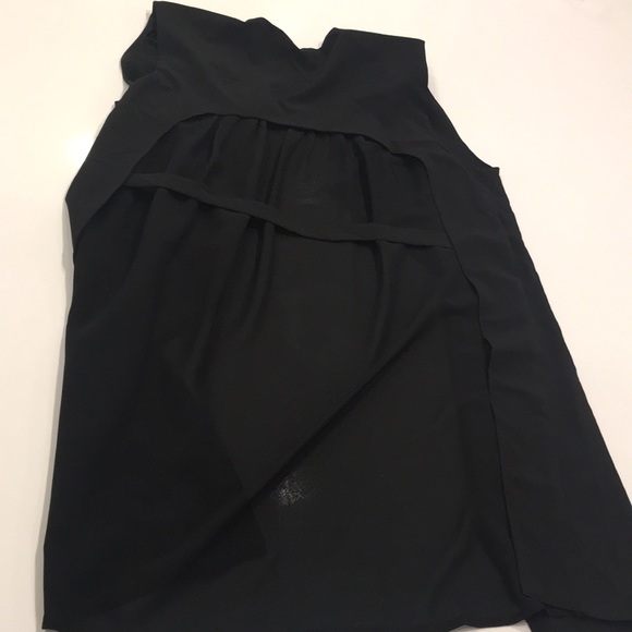 β
SOLD Black LONG FLOWY Vest Ladies Medium - Picture 11 of 12